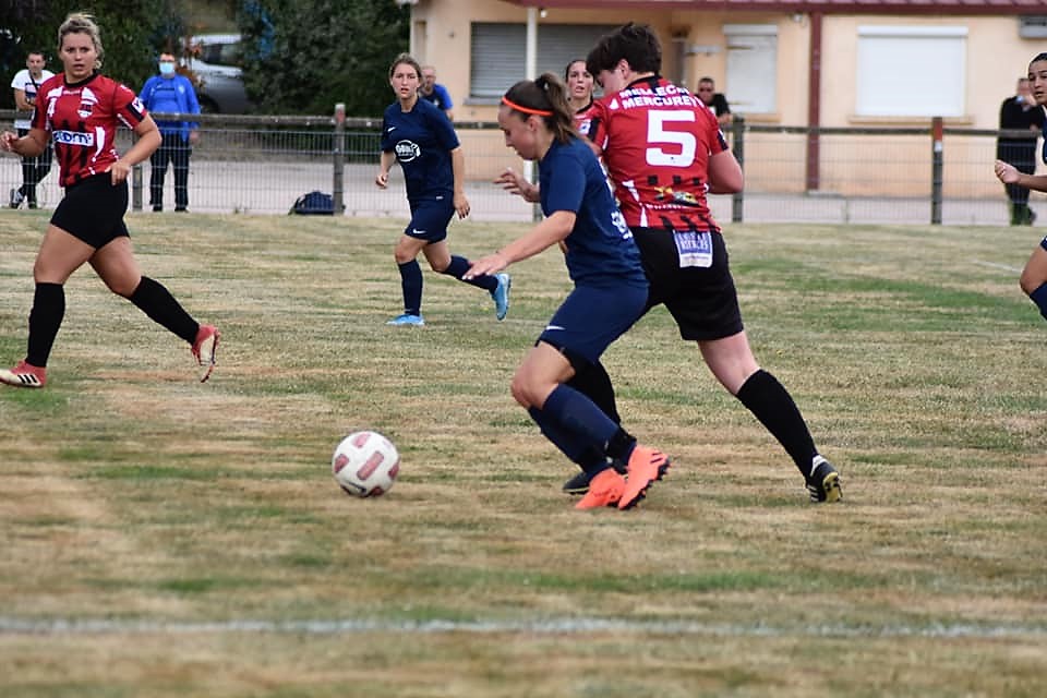 Mellecey Mercurey contre US Blanzy Féminines