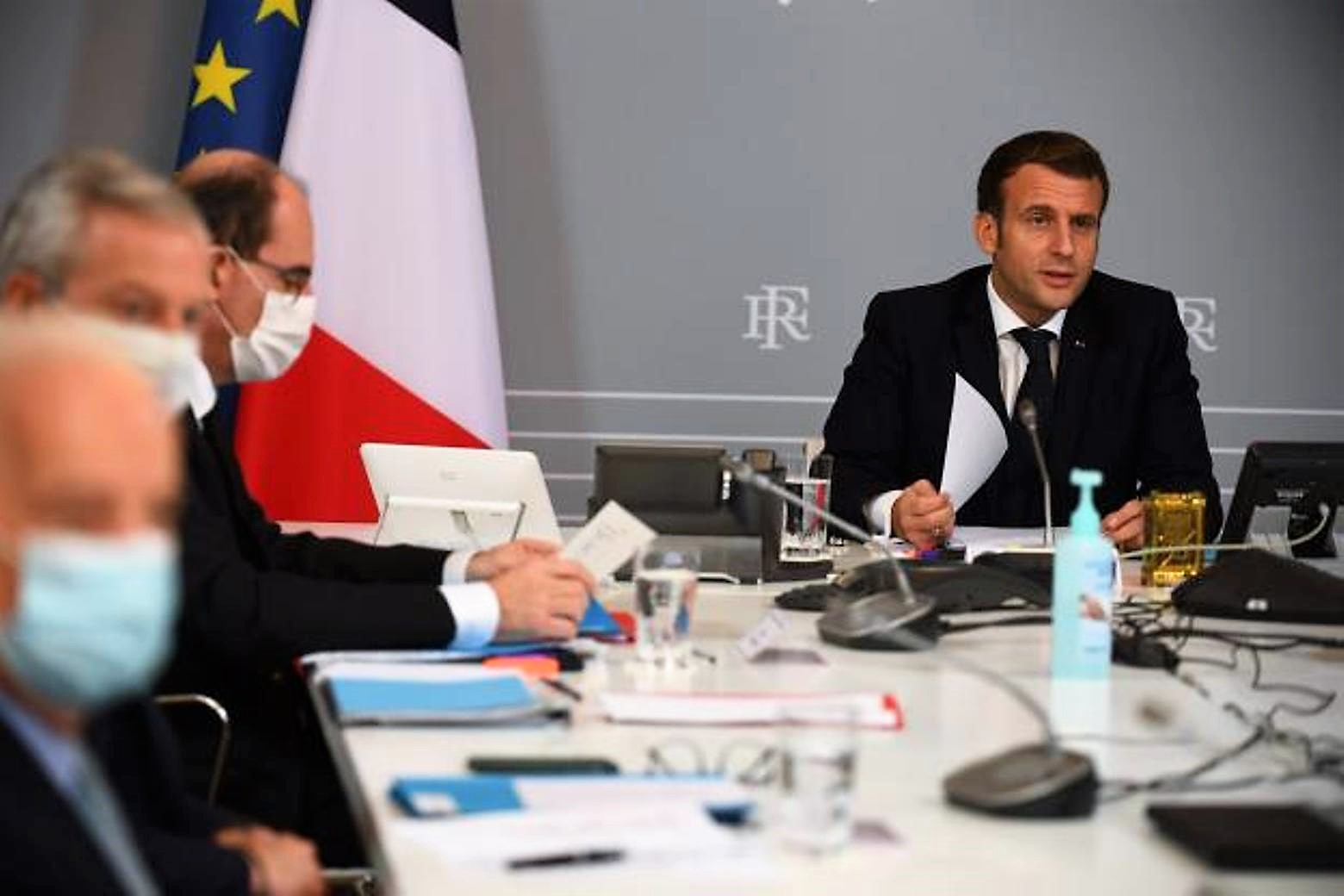 monde du sport réunion Macron