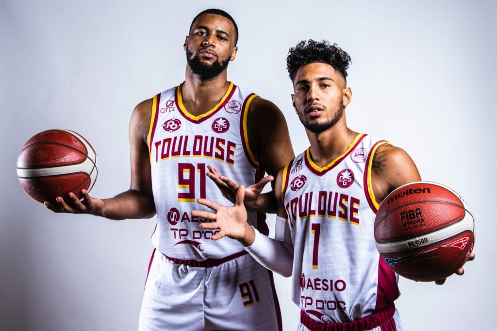 Toulouse Basket Club - Kouyaté et Mopsus